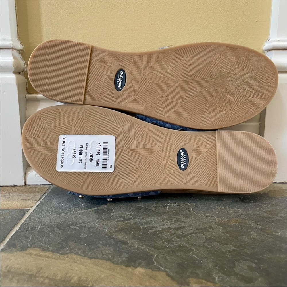 Dr. Scholl Flex Slides•Size 9•Shades of Denim Blue Canvas•Easy Off~Easy On🌼 - Picture 12 of 16